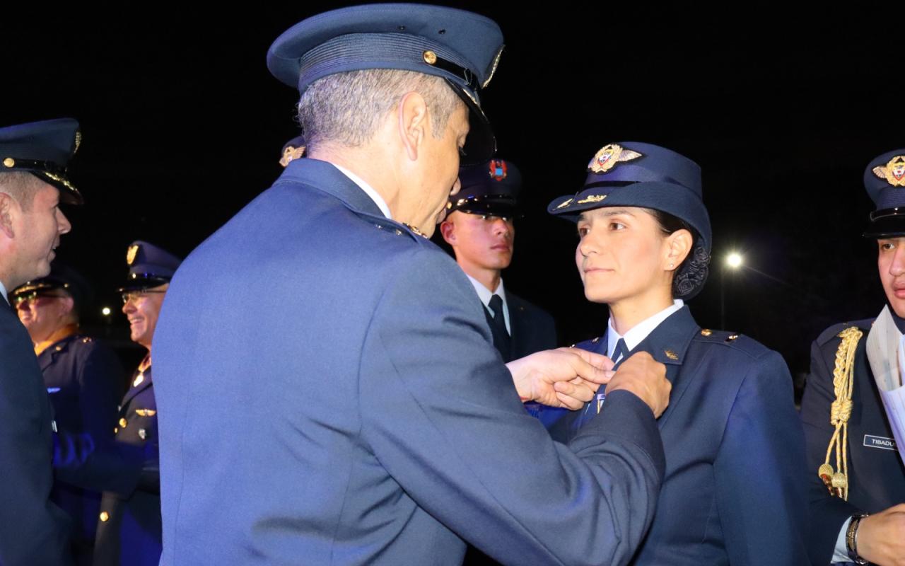 98 nuevos Suboficiales inician su camino en la Fuerza Aeroespacial Colombiana 