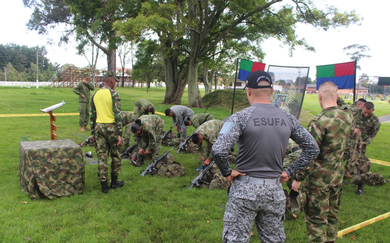 Plan Púrpura: espacio para fortalecer capacidades de las Fuerzas Militares de Colombia