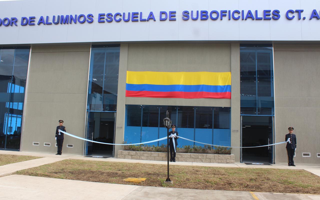 El Alma Mater de la Suboficialidad FAC inaugura el nuevo comedor de Alumnos