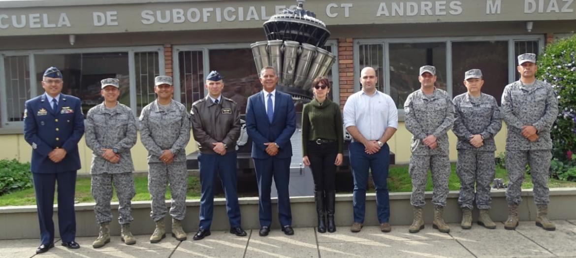 Dirección de Desarrollo del Capital Humano del Ministerio de Defensa Nacional visita la ESUFA