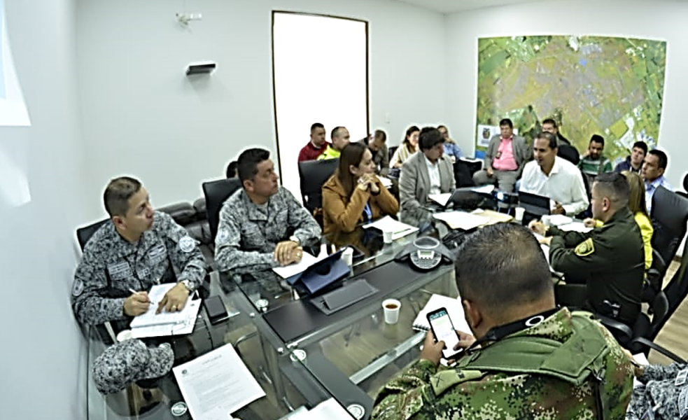 ESUFA participa en el primer Consejo de Seguridad 2020 en Madrid, Cundinamarca