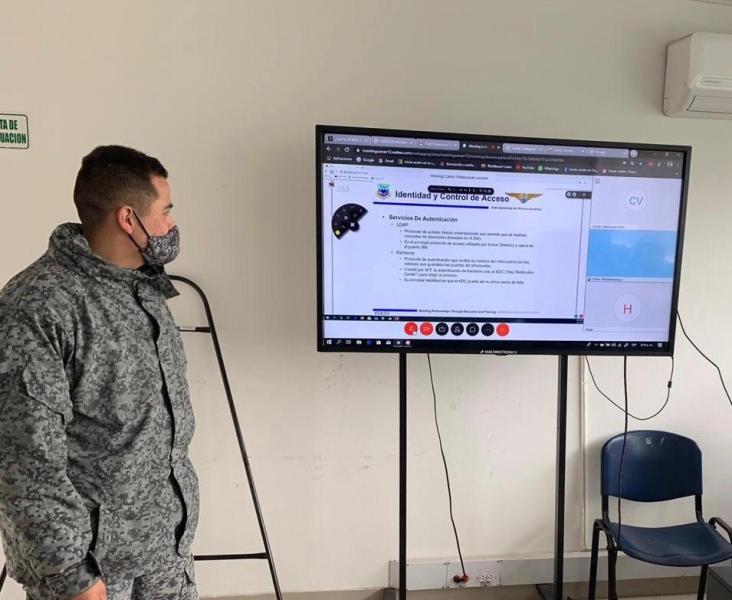 De manera virtual Alumnos de ESUFA reinician clases con la Academia Interamericana de las Fuerzas Aéreas- IAAFA