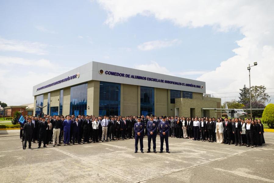 Ingreso histórico de 265 aspirantes fortalece el futuro de la Fuerza Aeroespacial Colombiana