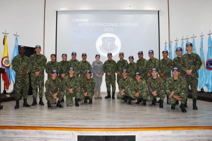 Escuelas de formación de las Fuerzas Militares dieron apertura al “Reto Operacional Púrpura”