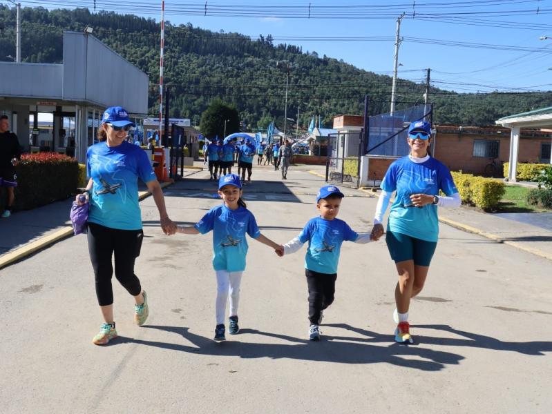 Familias y deportistas corrieron “Como el Viento” en Cundinamarca