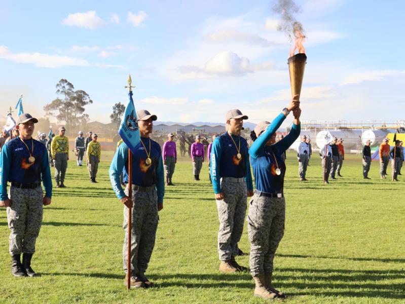 Uniformados demostraron todas sus capacidades durante competencias militares