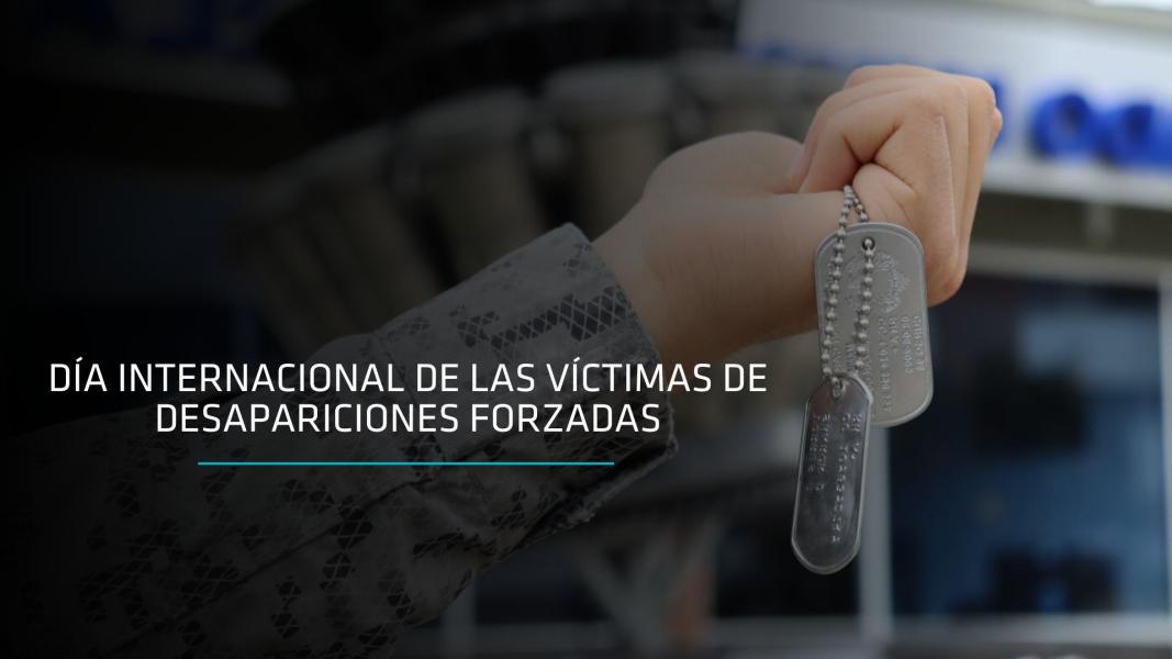 La ESUFA conmemoró el Día Internacional de las Víctimas de Desaparición Forzada