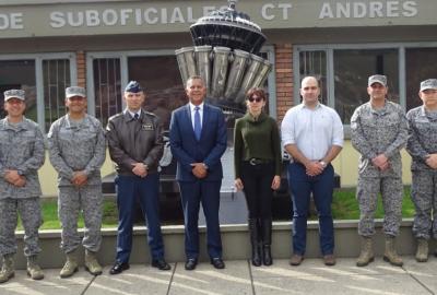 Dirección de Desarrollo del Capital Humano del Ministerio de Defensa Nacional visita la ESUFA