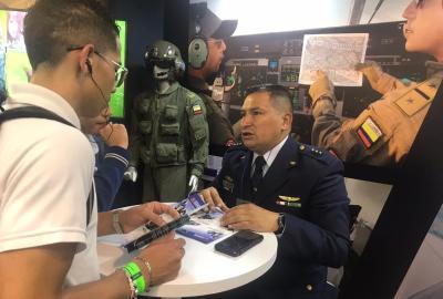 Conozca cómo pertenecer a la Fuerza Aérea Colombiana en Expo Estudiante 2019 en Corferias 