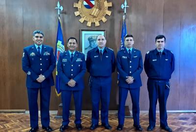 Visita geoestratégica a la Fuerza Aérea Uruguaya – Internacionalización de ESUFA