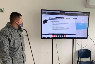 De manera virtual Alumnos de ESUFA reinician clases con la Academia Interamericana de las Fuerzas Aéreas- IAAFA