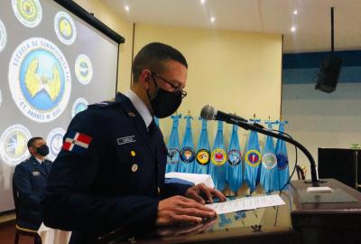 Suboficiales de la Fuerza Aérea de Republica Dominicana se gradúan como tecnólogos en ESUFA