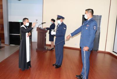 Ceremonia de ascenso de Suboficiales FAC en la ESUFA