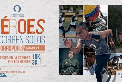 ¡Anímate! y participa en la “Carrera por los Héroes” de Colombia