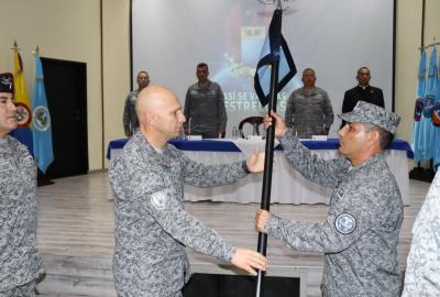 Militar recibe el grado más alto de la Suboficialidad de la Fuerza Aeroespacial Colombiana
