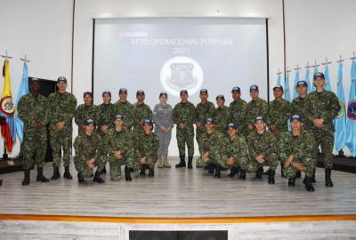 Escuelas de formación de las Fuerzas Militares dieron apertura al “Reto Operacional Púrpura”