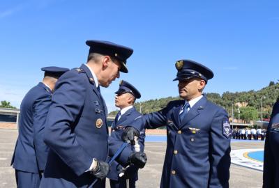 Suboficiales de la Fuerza Aeroespacial ascendieron en ceremonia solemne, llena de mística