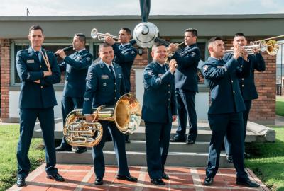 Banda Sinfónica de su Fuerza Aérea brilló con su participación en el Festival Internacional del Bolero
