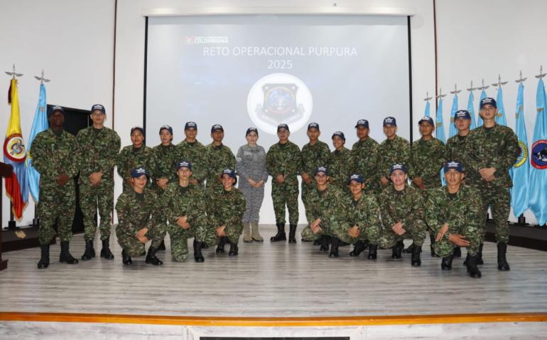 Escuelas de formación de las Fuerzas Militares dieron apertura al “Reto Operacional Púrpura”