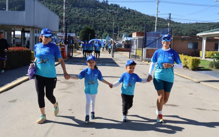 Familias y deportistas corrieron “Como el Viento” en Cundinamarca