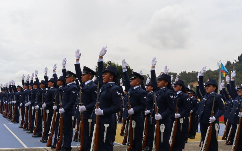 En emotiva ceremonia futuros Suboficiales FAC dijeron ¡Sí juro¡ a la Patria