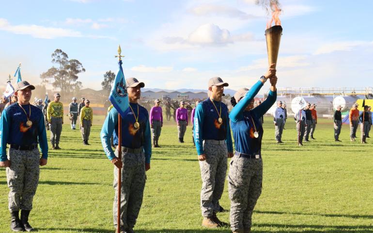 Uniformados demostraron todas sus capacidades durante competencias militares