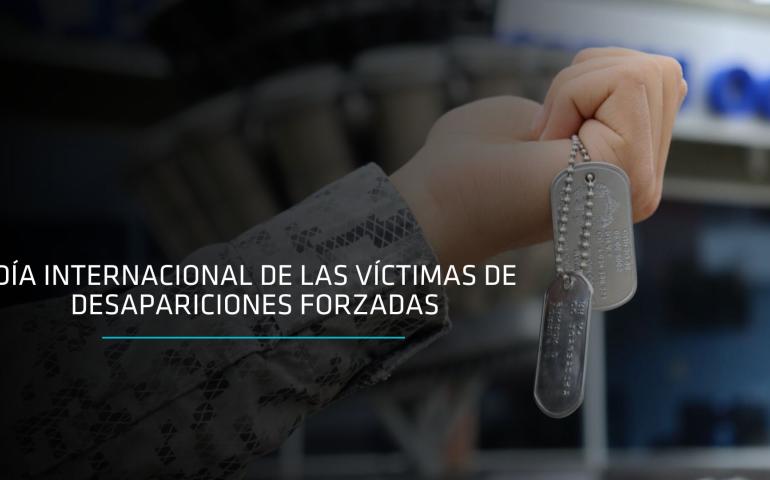 La ESUFA conmemoró el Día Internacional de las Víctimas de Desaparición Forzada