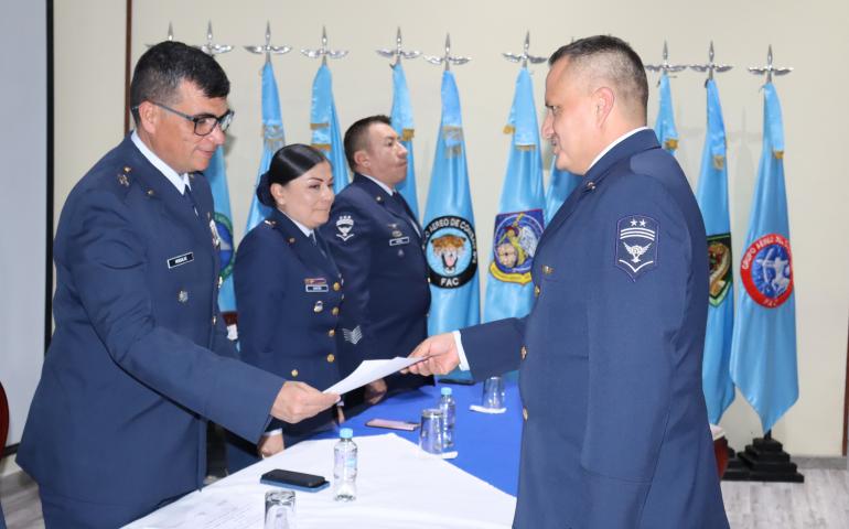 Con éxito se realizó el curso de Instructor Académico en el alma máter de la Suboficialidad de la Fuerza Aeroespacial