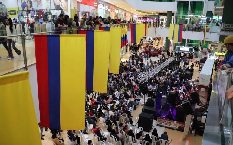 Presentación de la Orquesta Kfir llenó de orgullo patrio a los mosquerunos